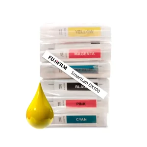 Tinteiro compativel com Fujifilm SmartLab DX100 Amarelo