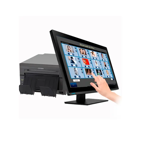 PC myKIOSK 22 Pro + Citizen CX-02 + 1 caixa papel CX2.6x8