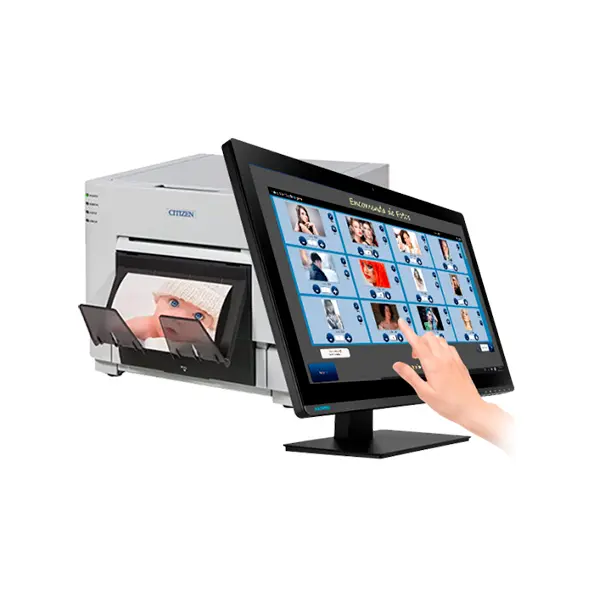 PC myKIOSK 22 Pro + Citizen CY-02 + Caixa papel (1400 fotos) CY2 (4)