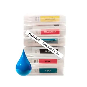Tinteiro compatível com Fujifilm SmartLab DX100 Azul